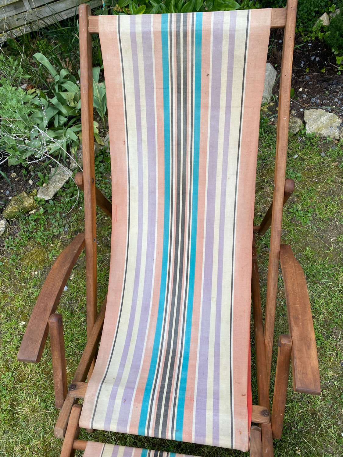 Vintage longue chair