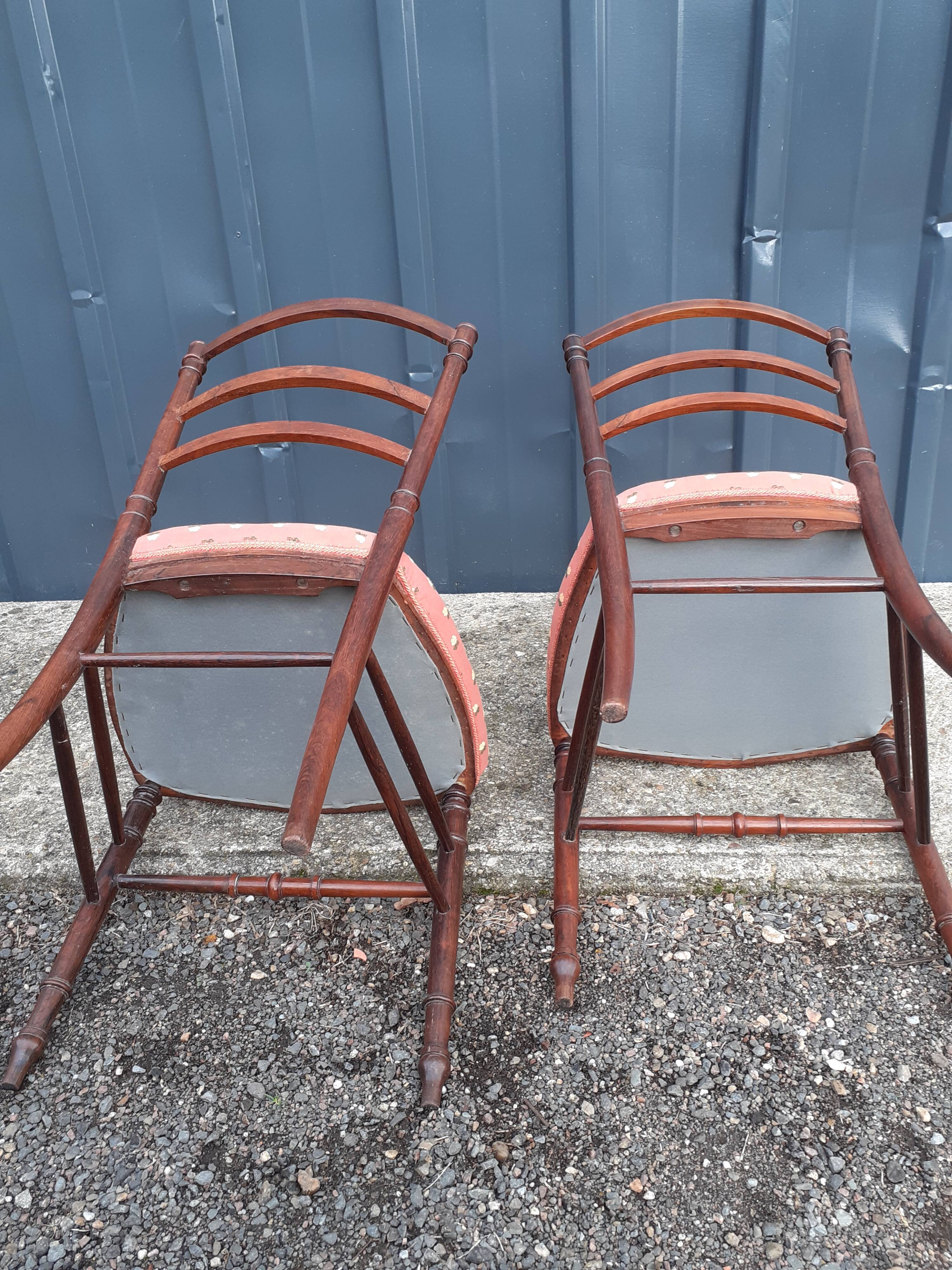 Pair of bedroom chairs