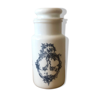 Opaline apothecary jar