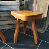 Pair of tripod stools