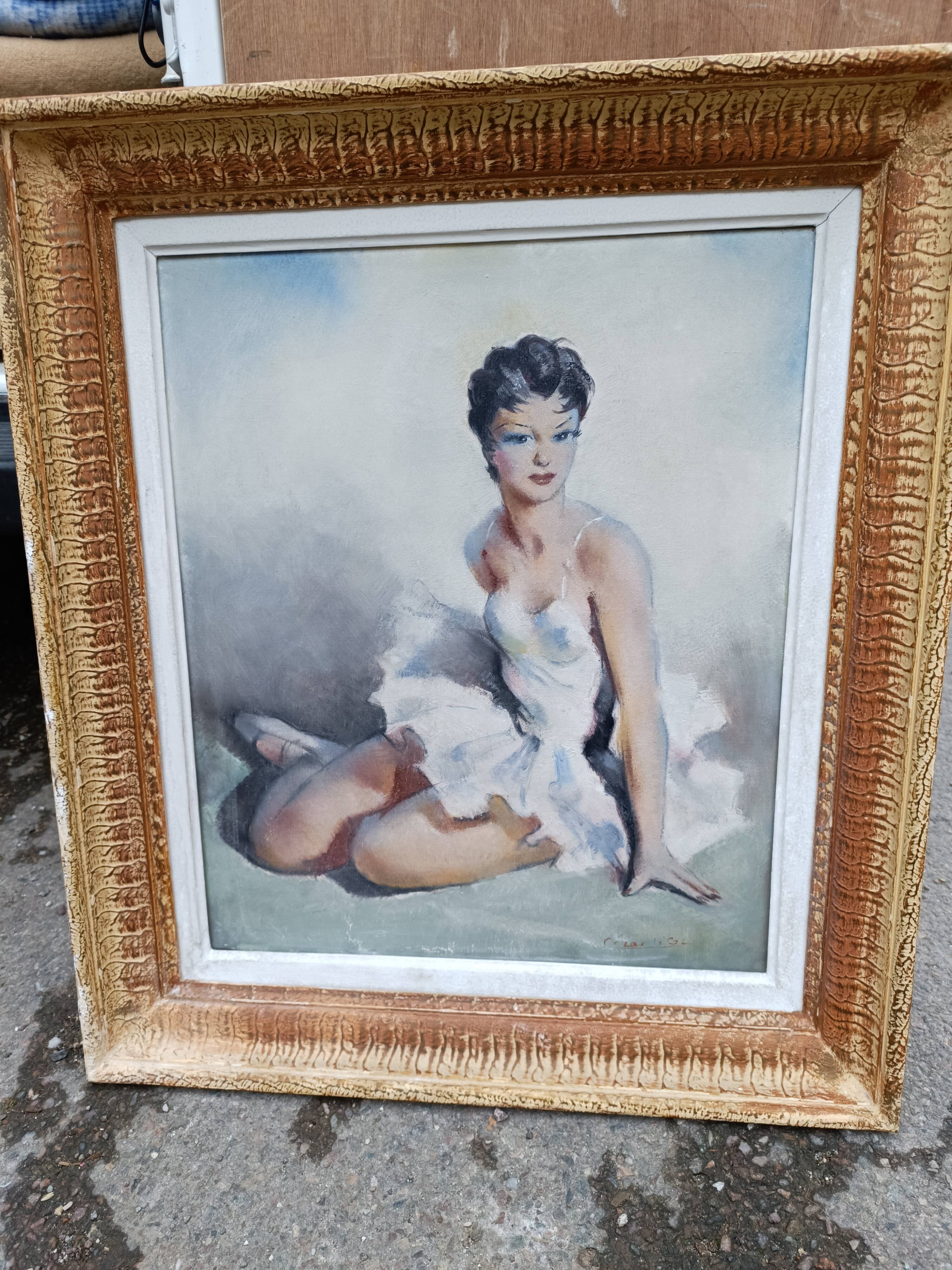 Painting by César Vilol