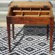 Small vintage desk with storage.