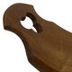 Vintage Spanish chair  stool brutalist design
