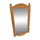 Large mirror 70s/80s solid wood