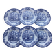6 Johnson Brothers Porcelain Dessert Plates