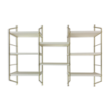 Danish metal wall unit, 1970’s
