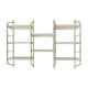 Danish metal wall unit, 1970’s