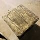 Lot de 2 tables basses rustic années 30