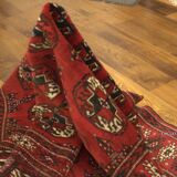 Tapis turkmene boukhara royal ancien 1950 - 152x232cm
