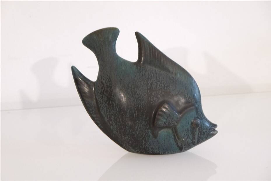 Ceramic fish by Gunnar Nylund 1960