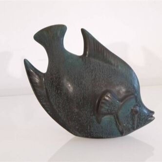 Ceramic fish by Gunnar Nylund 1960