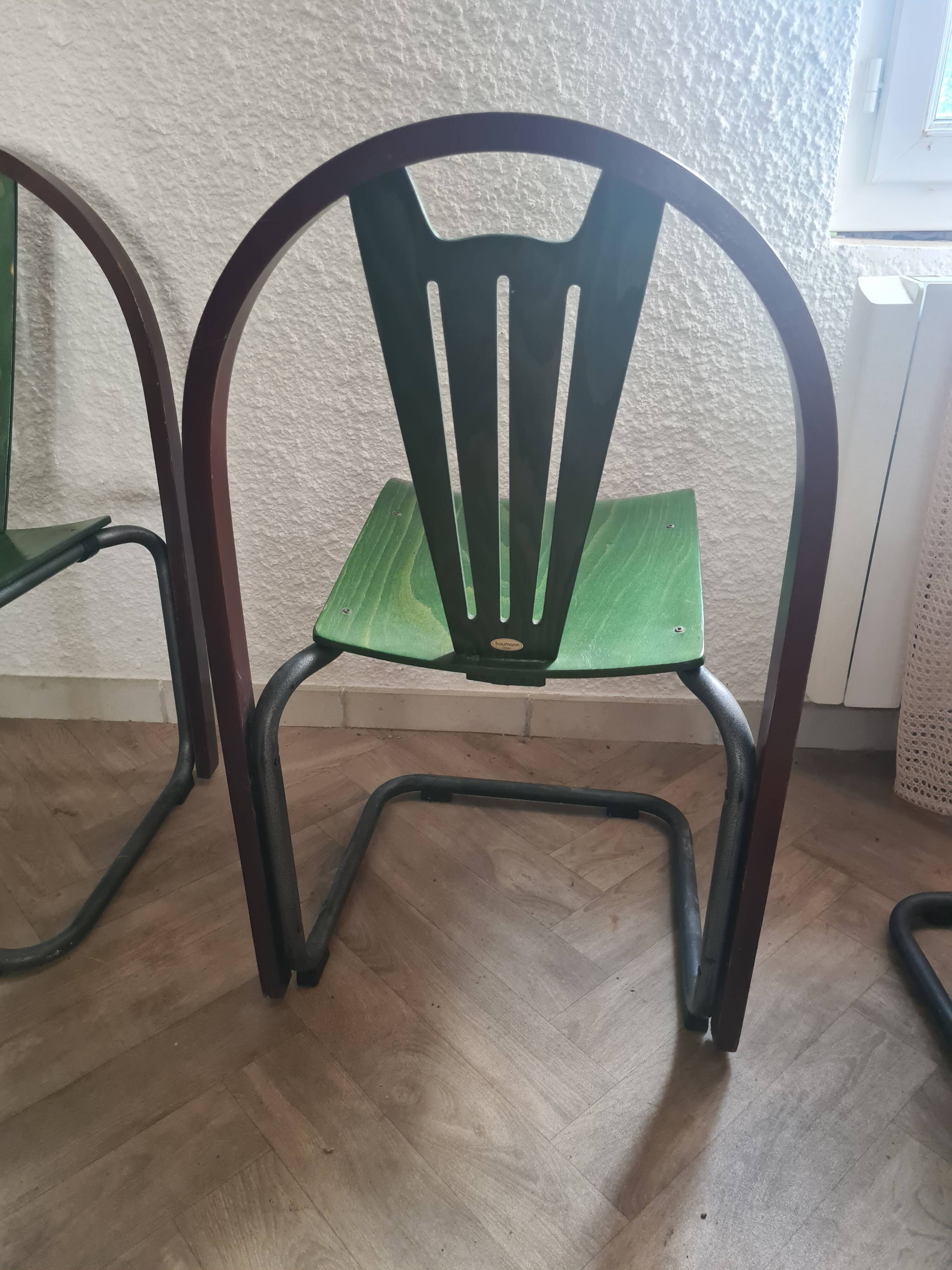 Lot de 4 chaises Baumann Argos