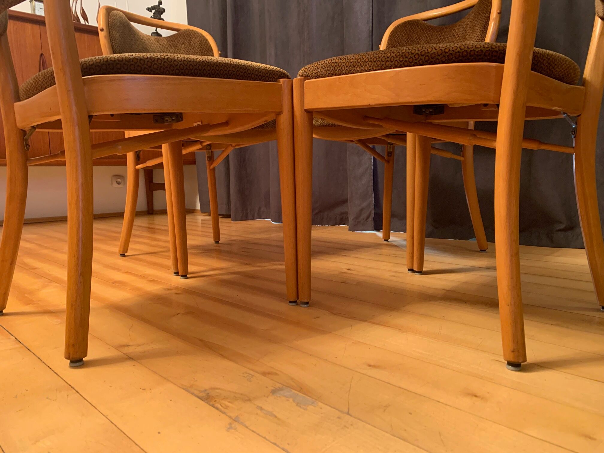 A set of four Spahn Stadtlohn chairs Germany 1970s