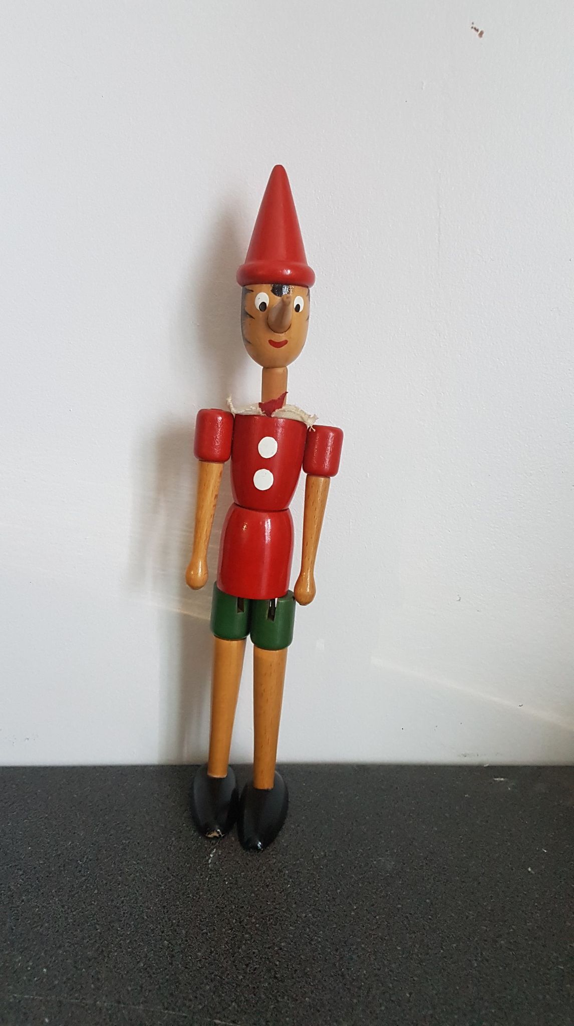 Vintage Pinocchio wooden toy