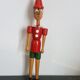 Vintage Pinocchio wooden toy