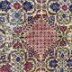 Large ancient Persian carpet Tabriz 240x320 cm