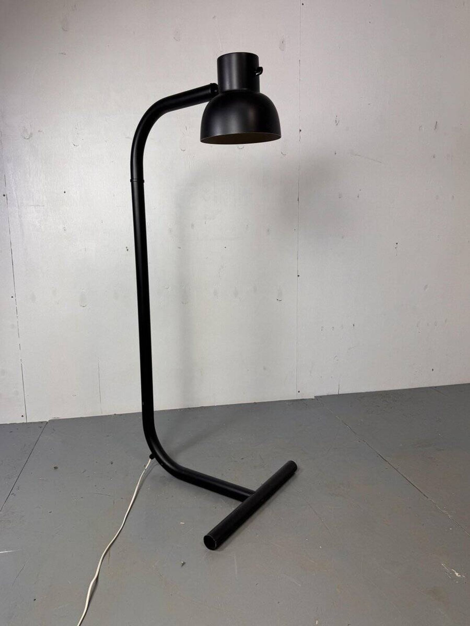 Vintage black floor lamp by Hans Agne Jakobsson for AB Markaryd, 1970s
