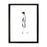 Dessin de Karl Lagerfeld pour Chanel