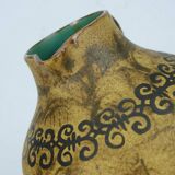 ceramano VASE décor étrusca hanns welling milieu du siècle années 1950 années 60