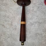 Vintage wooden desk lamp base