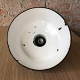 Vintage Industrial Factory Ceiling Lamp from Wikasy A23, 1960s