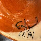 Safi Moroccan vase with 2 handles