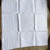 Set of 11 embroidered towels monogram HR