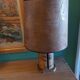 Vintage cork lamp from the 60s, 70's