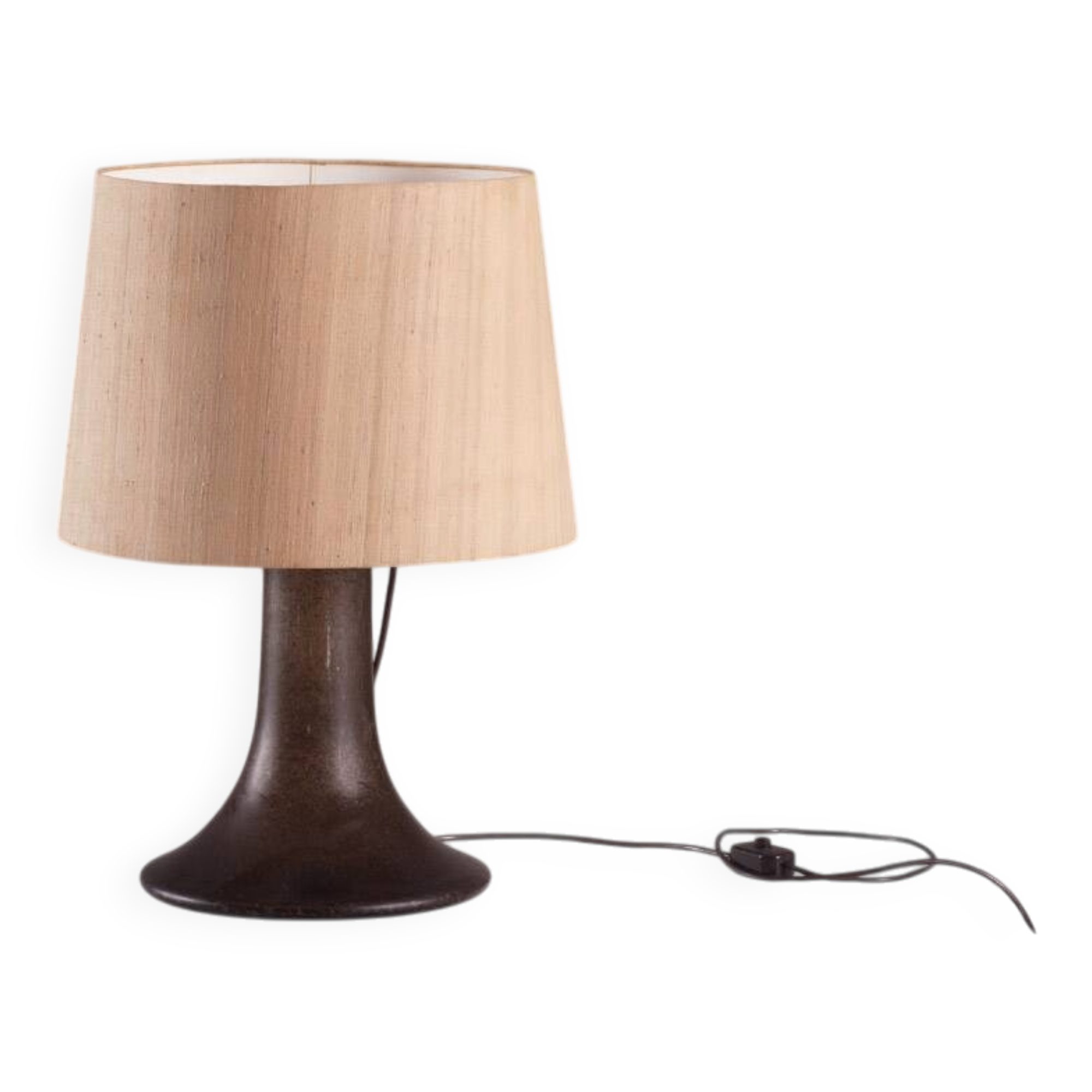 Vintage Murano glass table lamp by Peill & Putzler, Germany 1970s