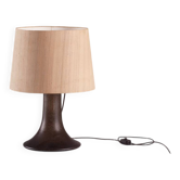Vintage Murano glass table lamp by Peill & Putzler, Germany 1970s