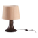 Vintage Murano glass table lamp by Peill & Putzler, Germany 1970s