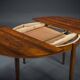 Round table attributed to Ernst Martin Dettinger for Lübke, 1960s