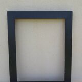 Black carved old frame