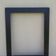 Black carved old frame