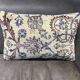 Housse de coussin lombaire en tapis décoloré 40x60 cm