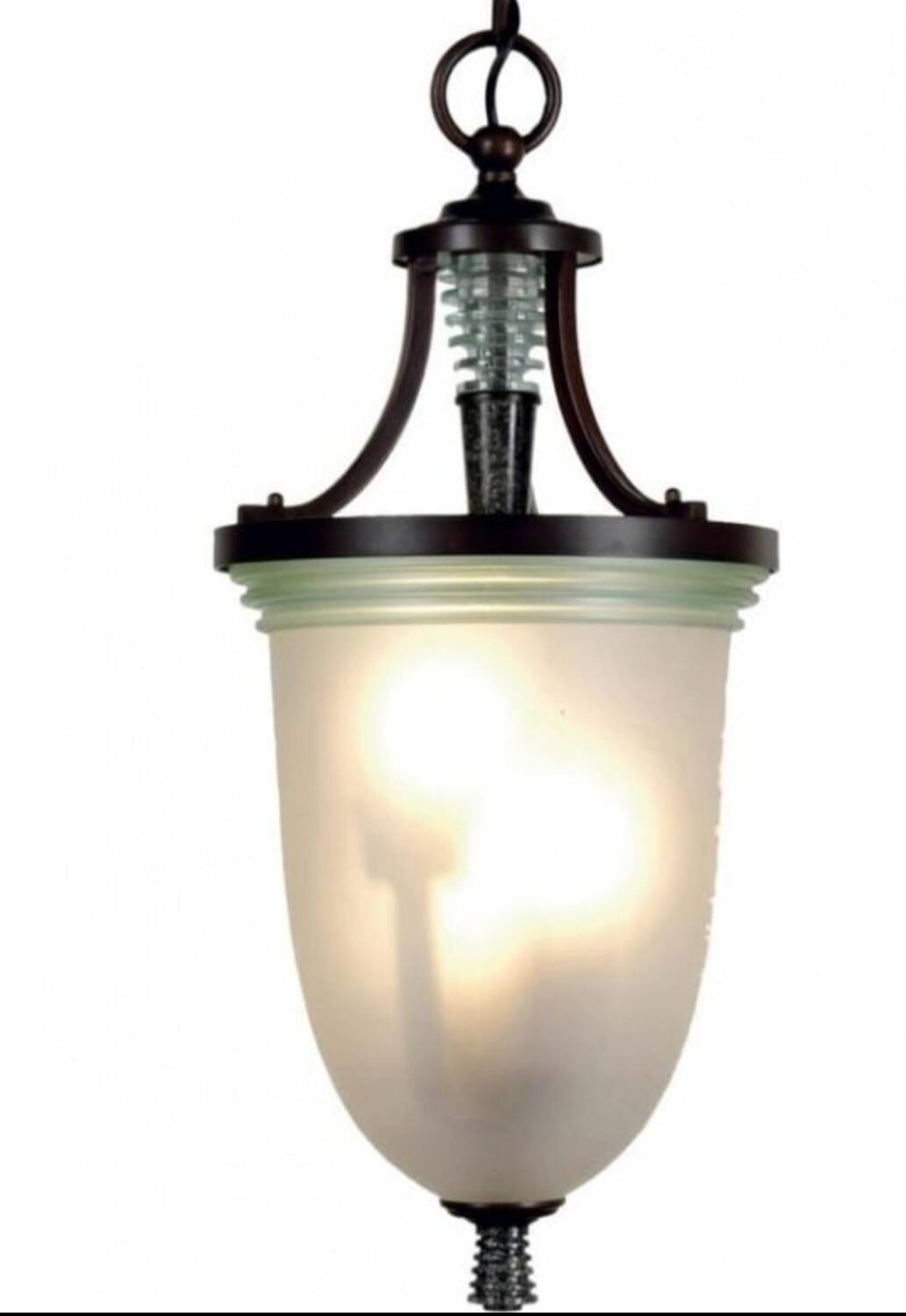 Two Art Deco chandeliers from the 1940s