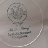 Set of 6 old flat ceramic plates VILLEROY and BOCH "Alt Strassburg"