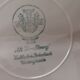 Lot de 6 anciennes assiettes plates en céramique VILLEROY et BOCH "Alt Strassburg"