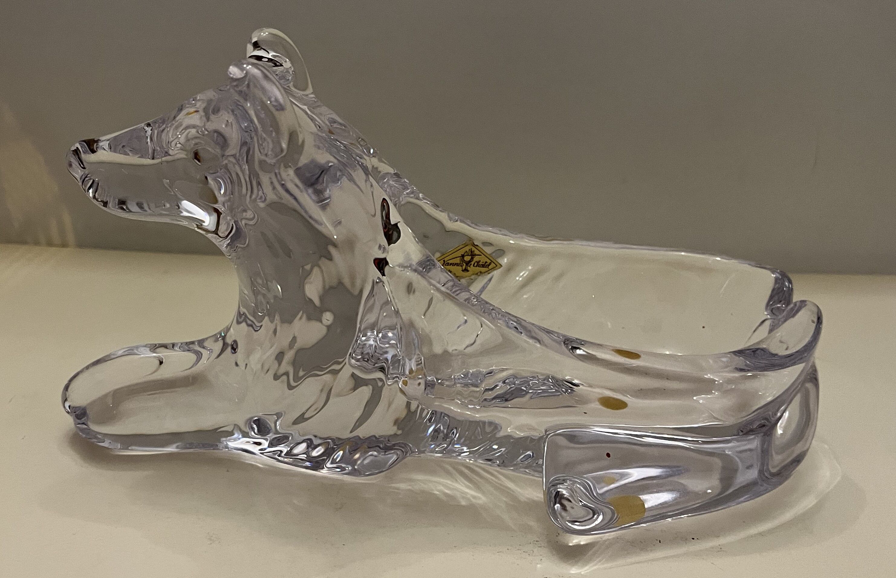 Crystal ashtray
