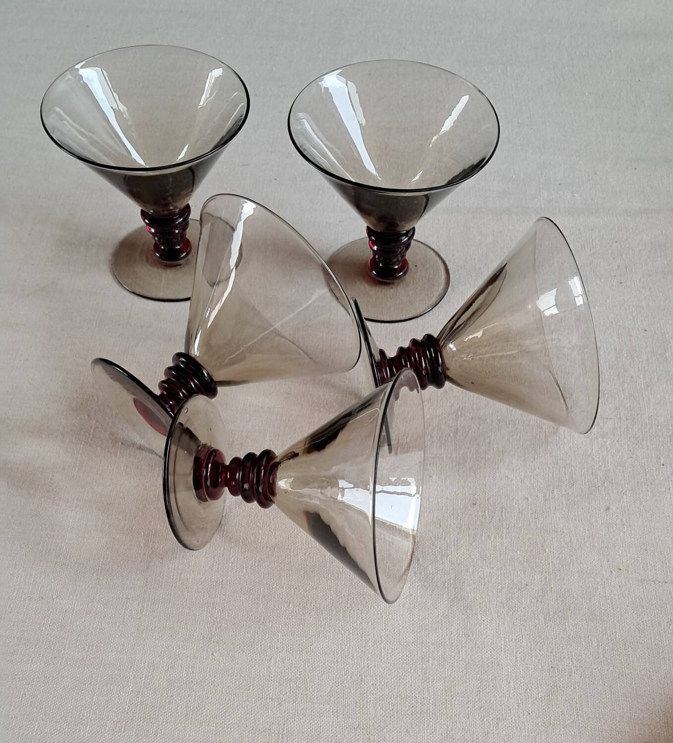 Cocktail glasses