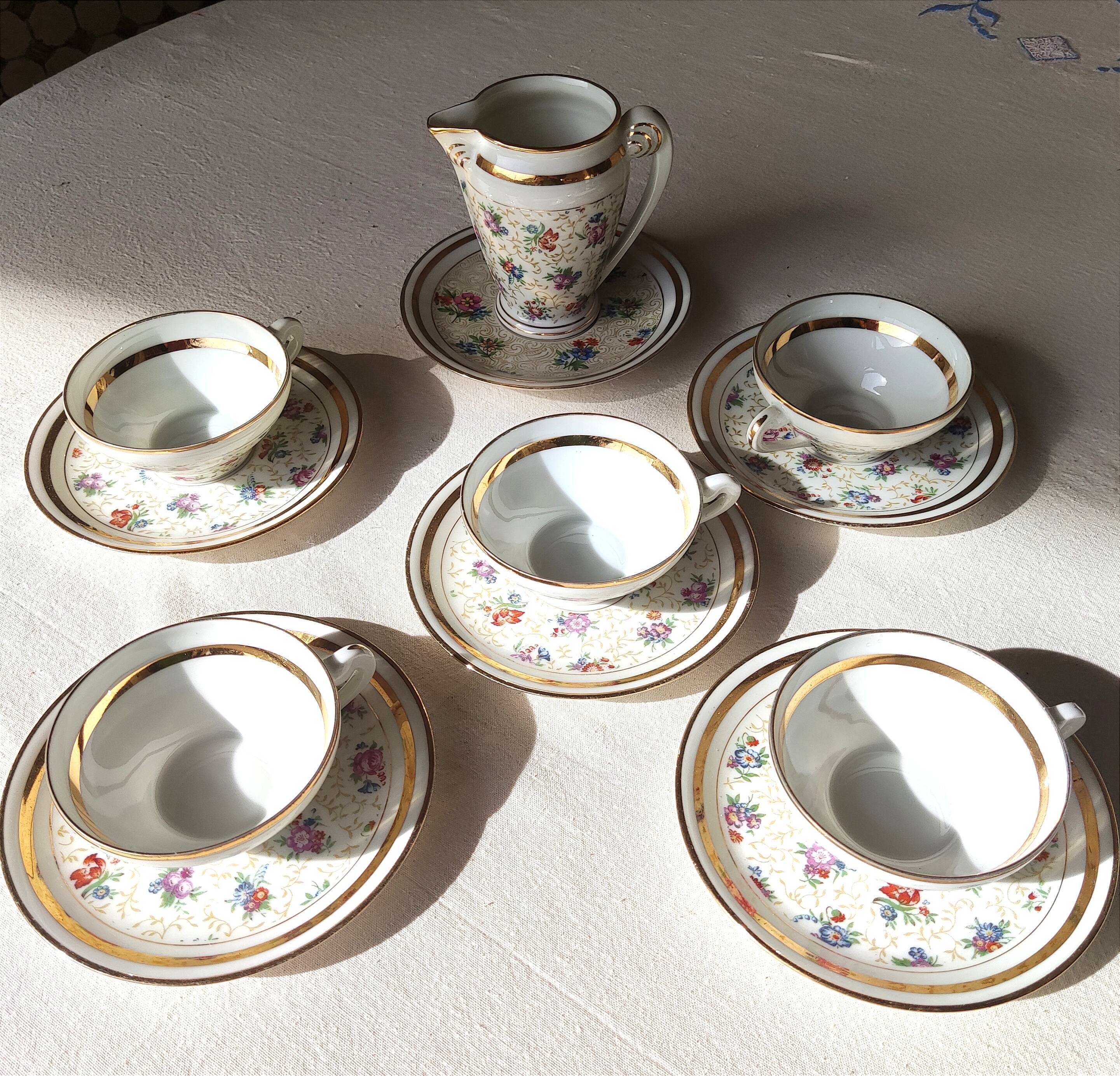 Limoges porcelain coffee serving part