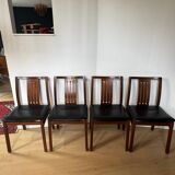 4 chairs by Jacques Hauville