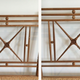 Wooden bench