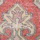Soft Red & Beige Classic Vintage Area Rug, 127x215 Cm
