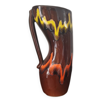 Old Anjou ceramic vase
