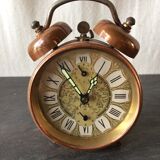 Old awakening Japy copper decoration 70s vintage