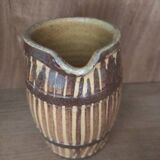 Antique terracotta pitcher