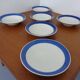 Swedish Stoneware Koka Soup Plates by Hertha Bengtson for Rörstrand, 1960s, Set of 6