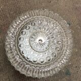 Ceiling light in glass of the 1960