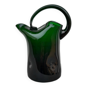 Pichet en verre soufflé